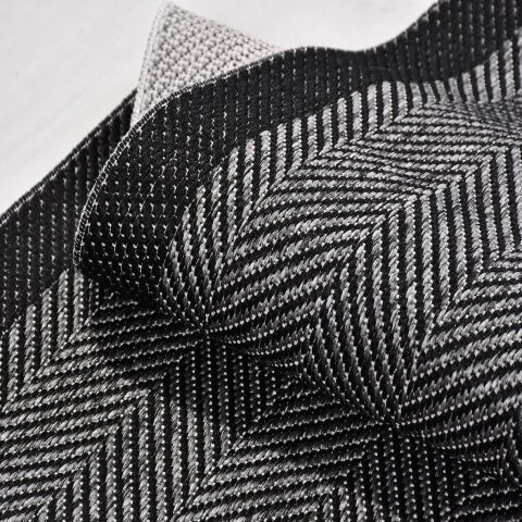 Pınar Kilit Koleksiyonu Asia Siyah Dokuma Kilim