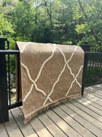 Hasır Tabanlı Kulis Kilim