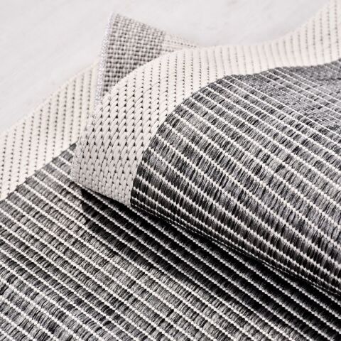 Pınar Kilit Koleksiyonu Beyaz Çerçeveli Asia Dokuma Kilim