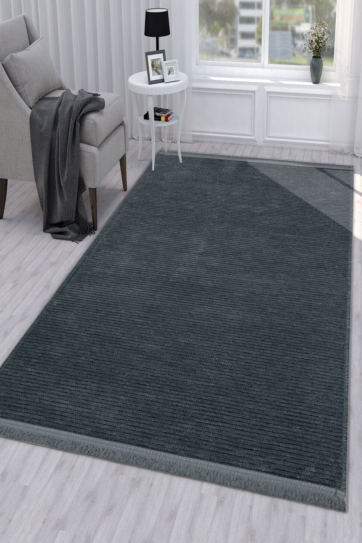 Haki / Koyu Yeşil Rengi Oamuk Dokuma Sultan Kilim