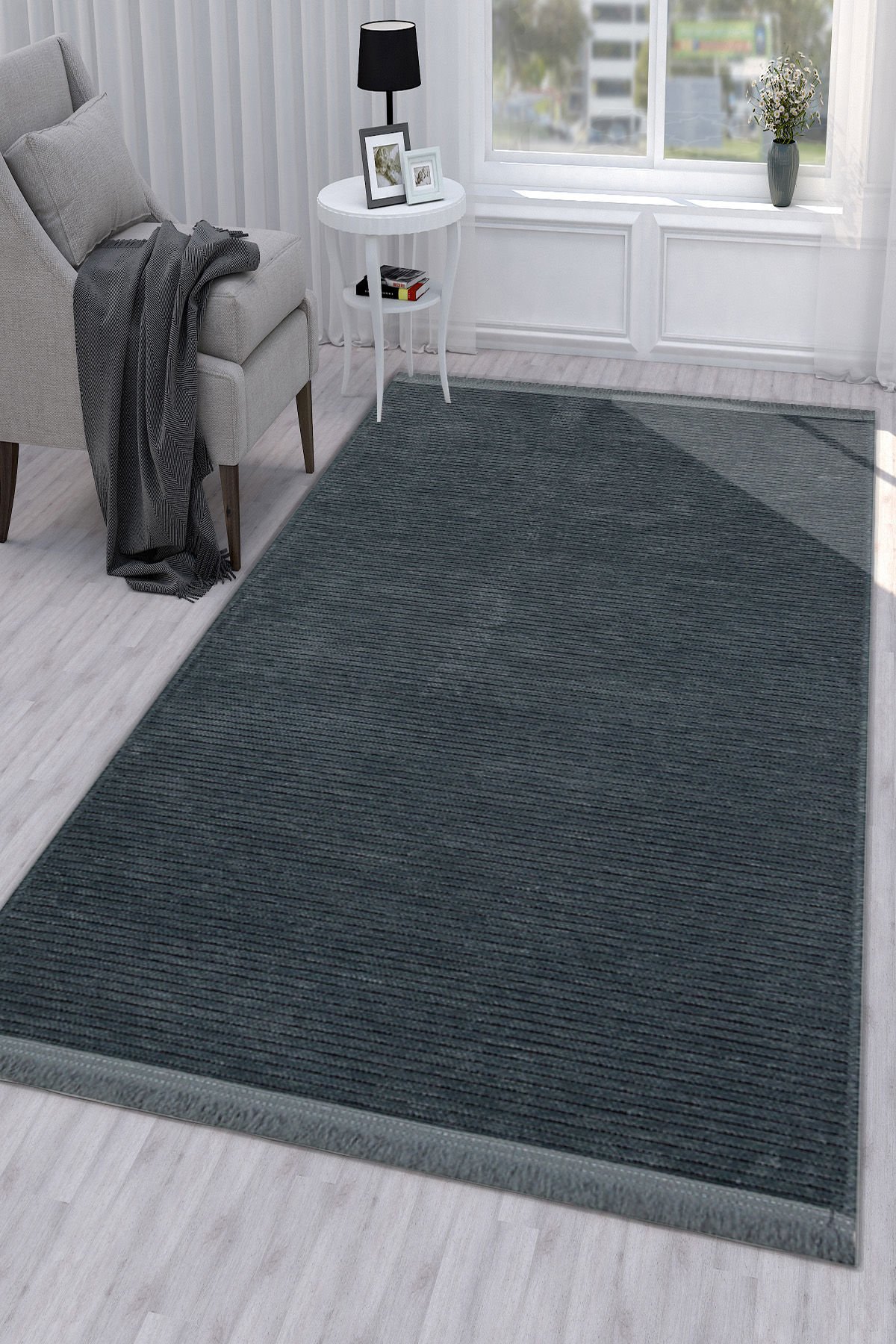 Haki / Koyu Yeşil Rengi Oamuk Dokuma Sultan Kilim 100X200