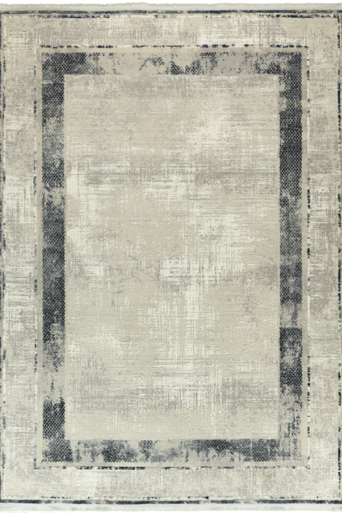 Antrasit Çerçeveli Rumeli Halı