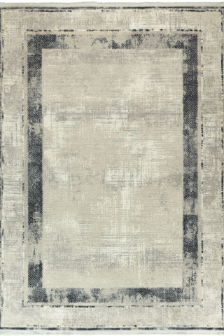 Antrasit Çerçeveli Rumeli Halı