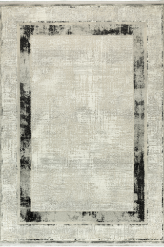 Siyah Çerçeveli Rumeli Halı 100X200