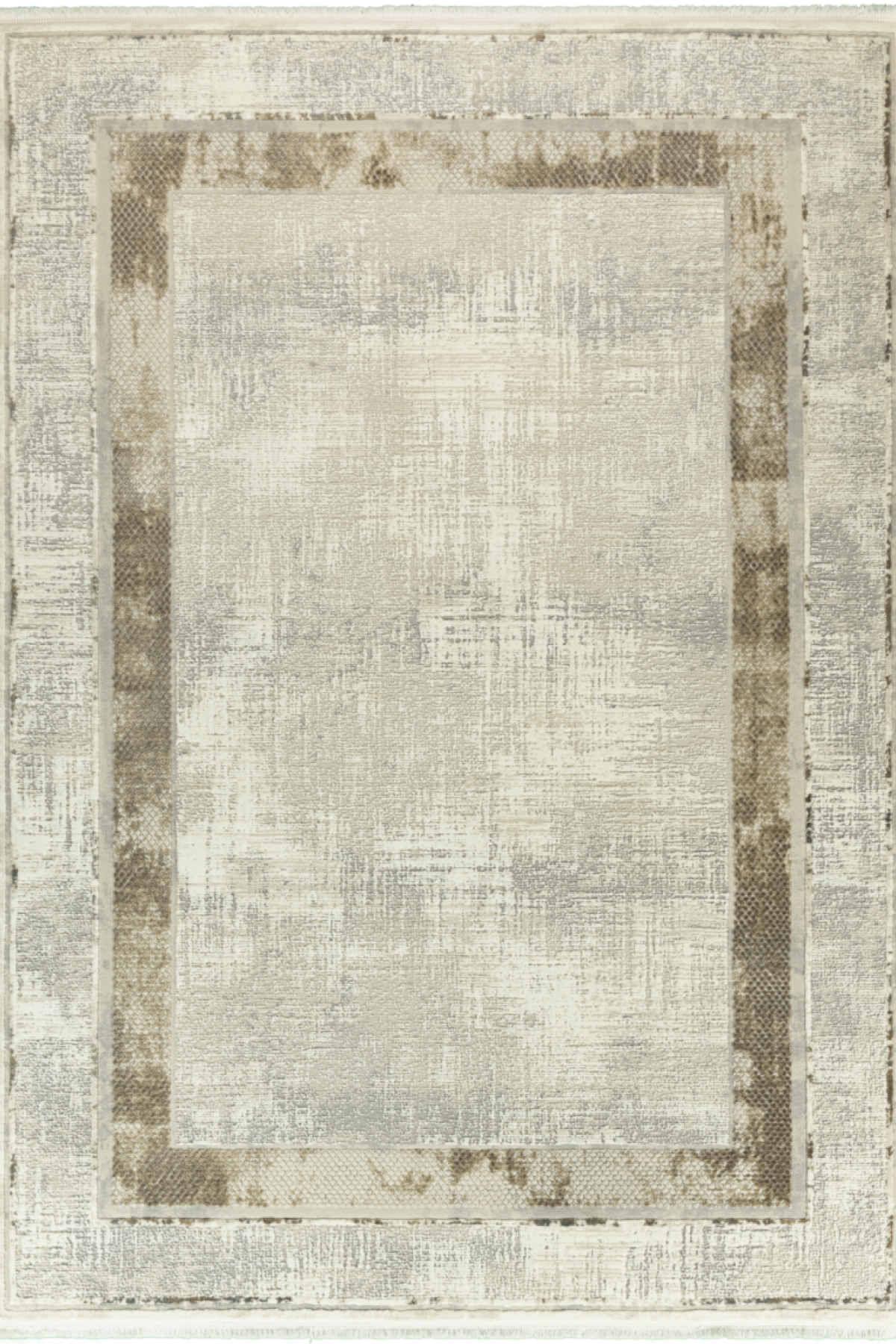 Kahve Çerçeveli Rumeli Halı