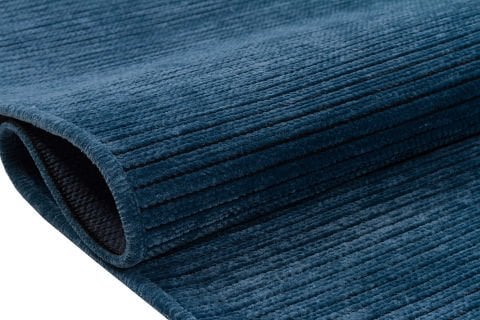 Lacivert Rengi Pamuk Dokuma Sultan Kilim