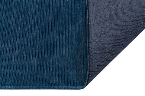 Lacivert Rengi Pamuk Dokuma Sultan Kilim