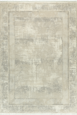 Krem Çerçeveli Rumeli Halı