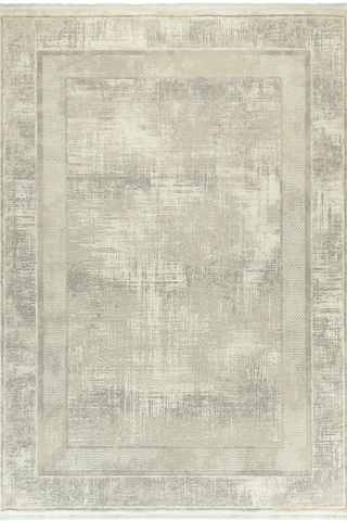 Krem Çerçeveli Rumeli Halı 100X200