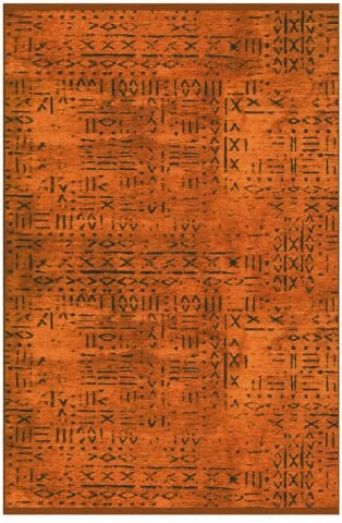 Turuncu Renkli Etro Dokuma Kilim