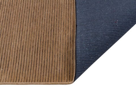 Açık Kahve / Cappicono Rengi Pamuk Dokuma Sultan Kilim