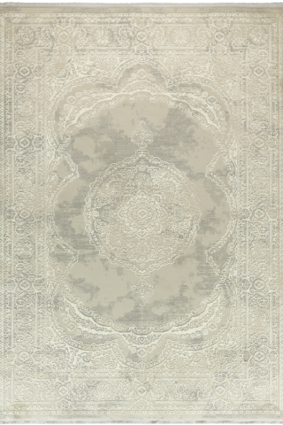 Krem Göbekli Rumeli Halı