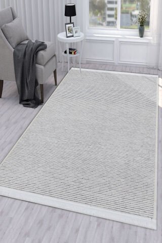 Ekru Rengi Pamuk Dokuma Sultan Kilim 100X200