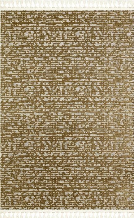 Haki Renkli Dağınık Desen Garden Kilim 100X200