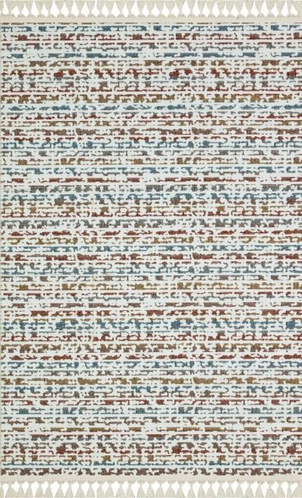 Çok Renkli Dağınık Desen Garden Kilim 100X200