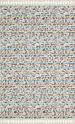 Çok Renkli Dağınık Desen Garden Kilim 100X200
