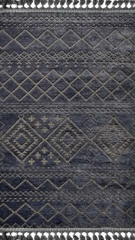 Antrasit Renkli Garden Kilim 100X200