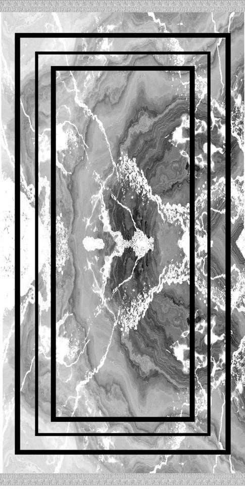 Mermer Desenli Bordürlü Dokuma Tabanlı Kilim