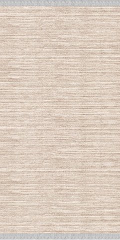 Kahverengi Çizgi Temalı Dokuma Tabanlı Kilim