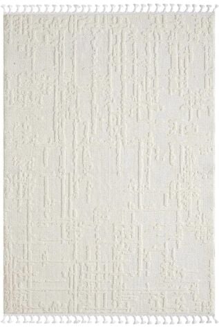 Bej Dekoratif Bukle Halı