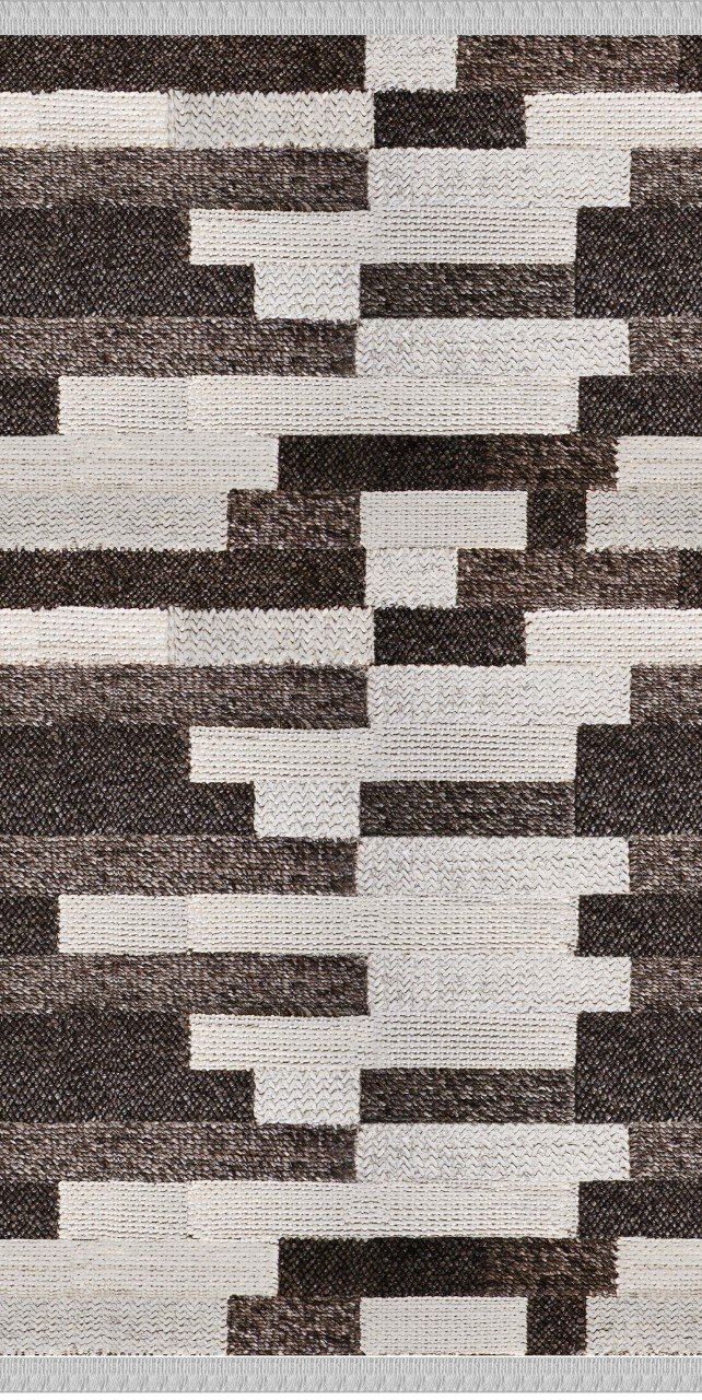 Kahve Tonlu  Dokuma Tabanlı Kilim