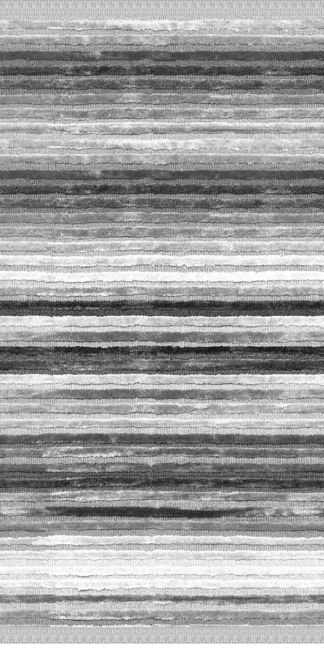 Gri Çizgili Dokuma Tabanlı Kilim