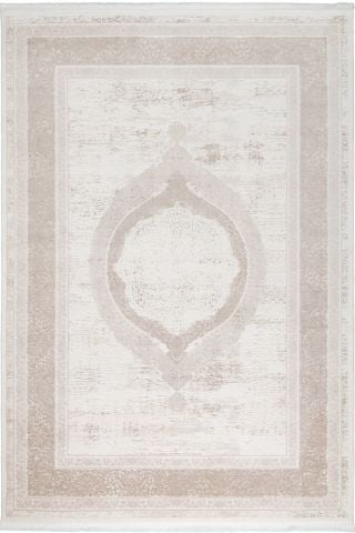 Krem Göbekli Galata Halı