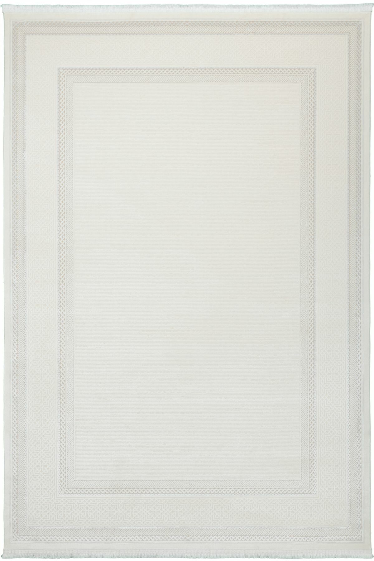 Krem Çerçeve Galata Halı 100X200