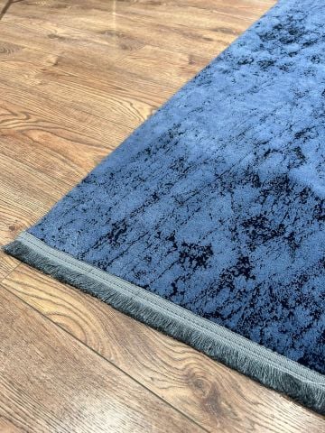 Mavi Renkli Verona İnce Halı