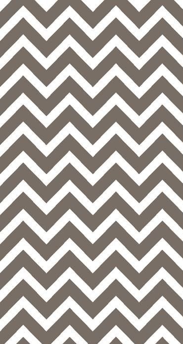 Gri Zikzaklı  Dijital Baskı Halı