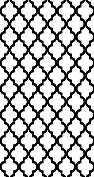 Beyaz Desenli Dijital Baskı Halı 100X200