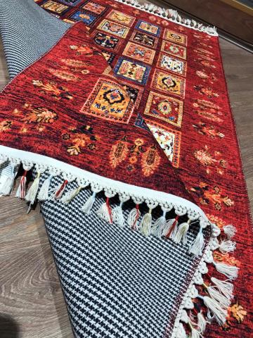 Otantik Desenli Dekoratif Dokuma Kilim