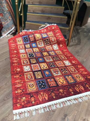 Otantik Desenli Dekoratif Dokuma Kilim