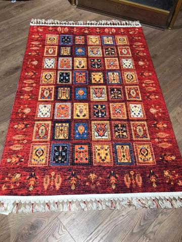 Otantik Desenli Dekoratif Dokuma Kilim