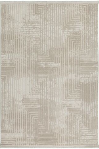 Krem, Renge Renk Geometrik Desenli Astra Halı