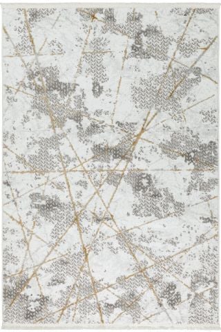 Krem Kahve  Çizgi Desenli Astra Halı