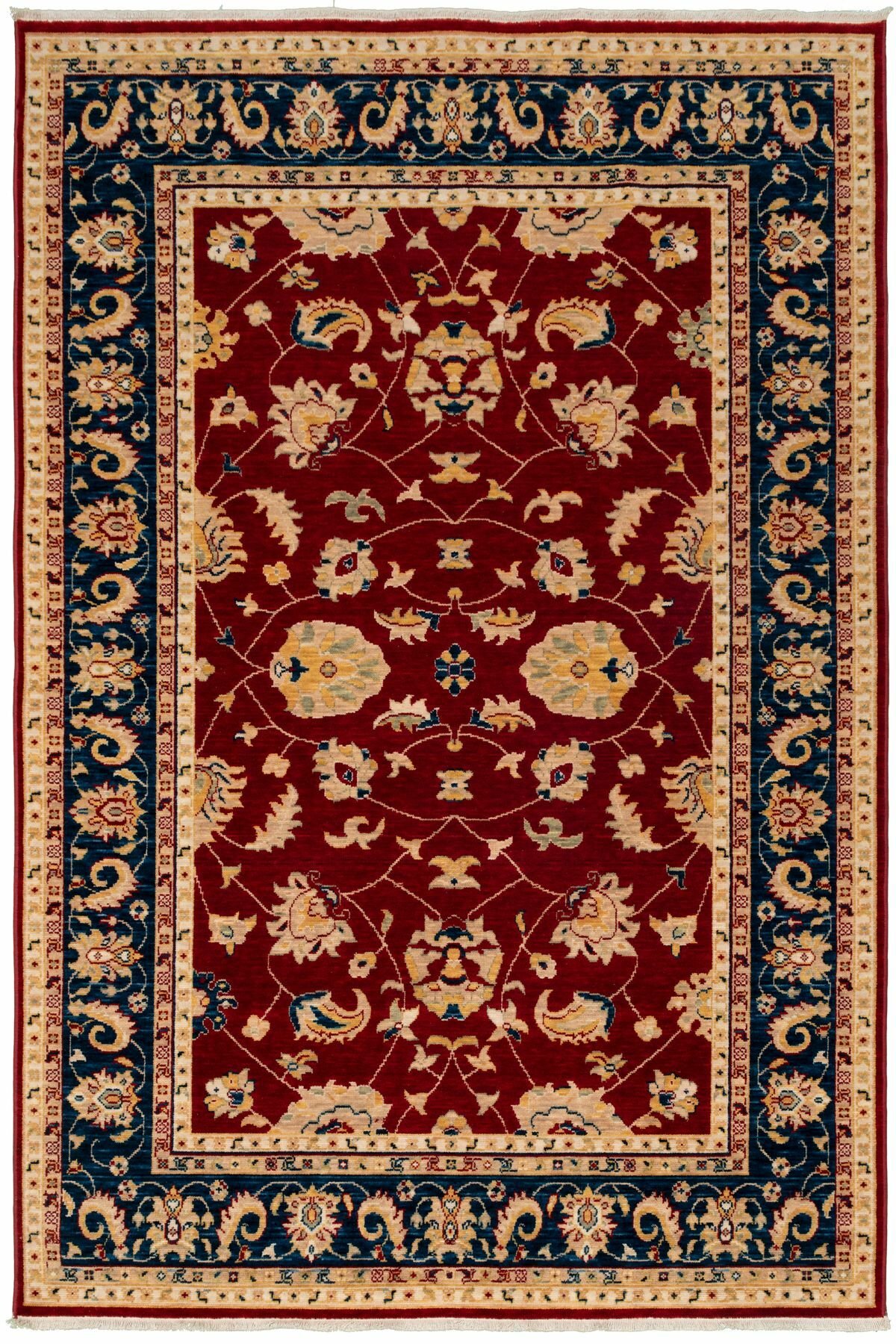 Bordo Desenli  Yün Halı