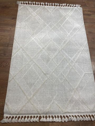 Krem Rengi Krem Geçişli Melrose Kilim