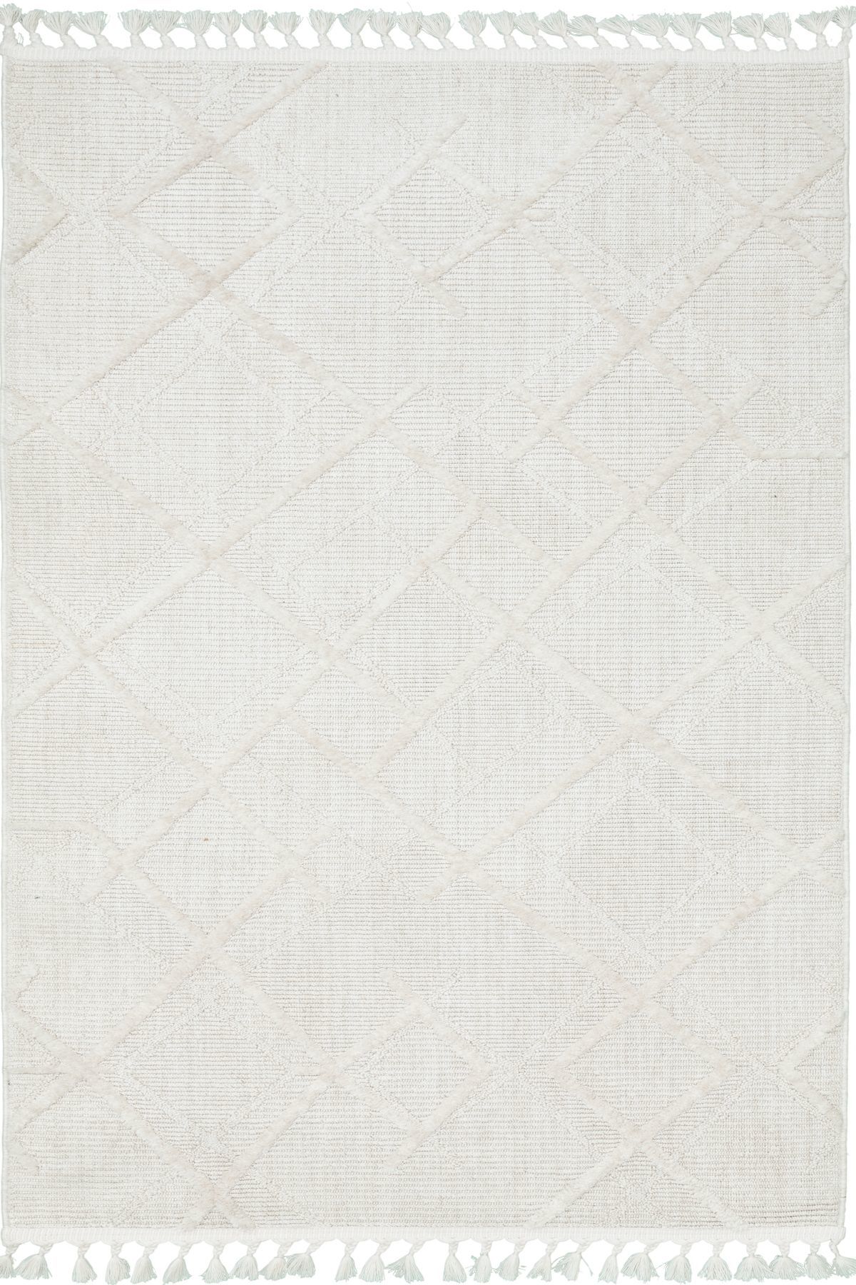 Krem Rengi Krem Geçişli Melrose Kilim