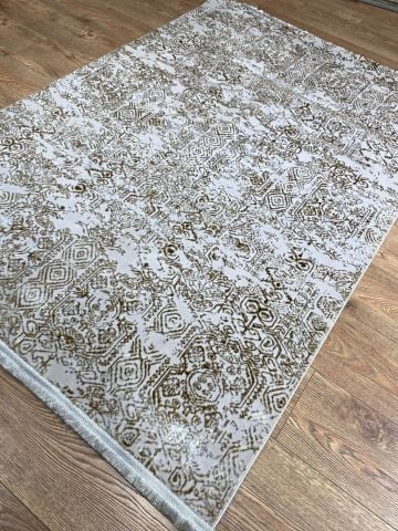 Kahverengili  Modern Desen Milano Kilim